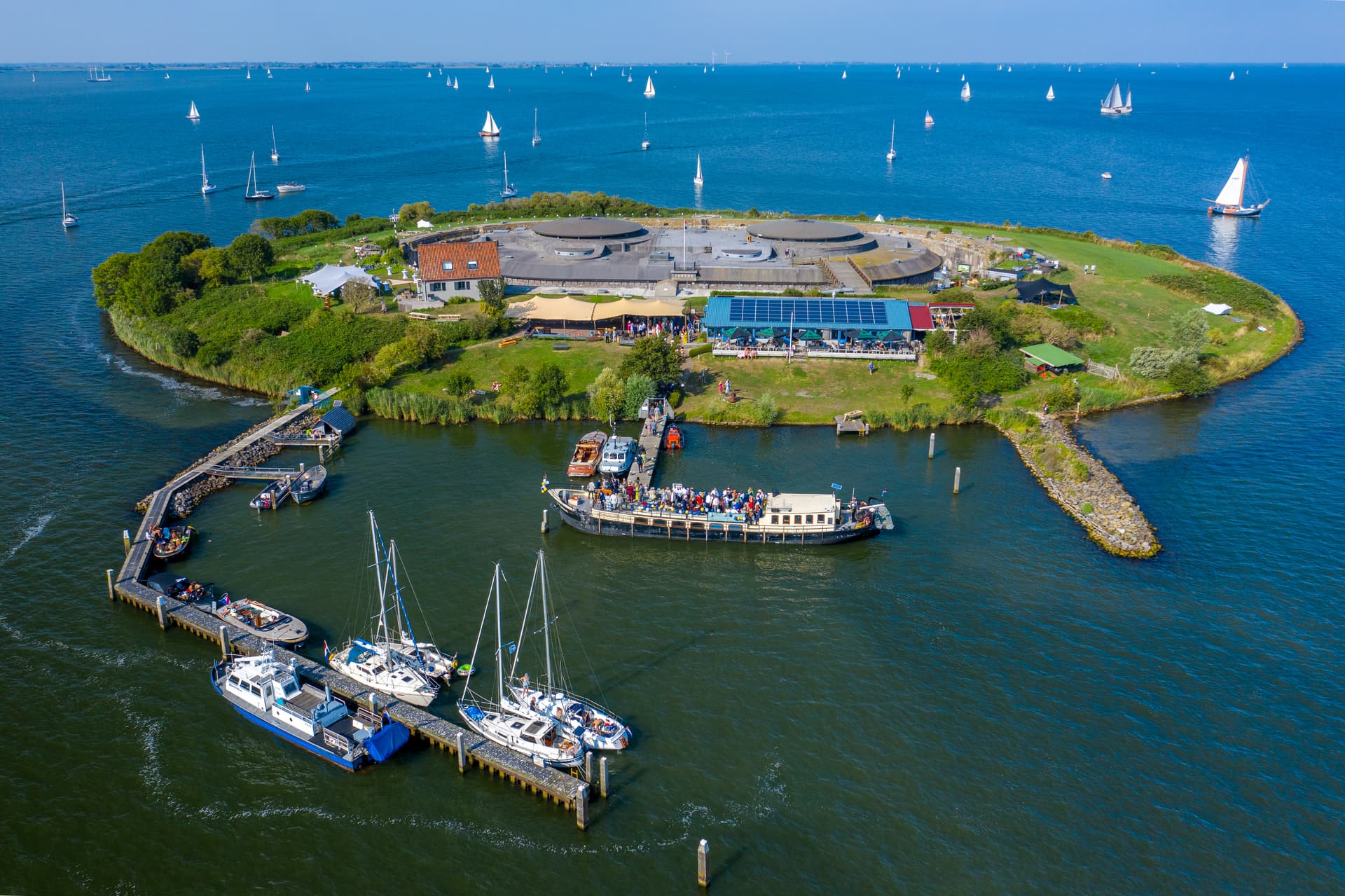 Proef Pampus op Forteiland Pampus