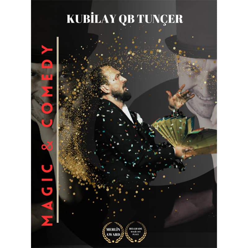 Comedy Magic with Kubilay QB Tuncer - Klaket Production (6+)