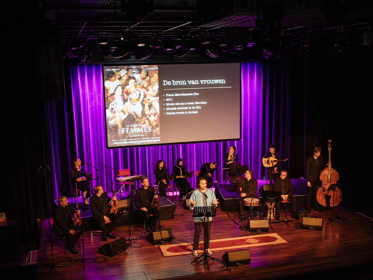 Avond van de Arabische Filmmuziek - Nederlands Kamerorkest & Amsterdams Andalusisch Orkest