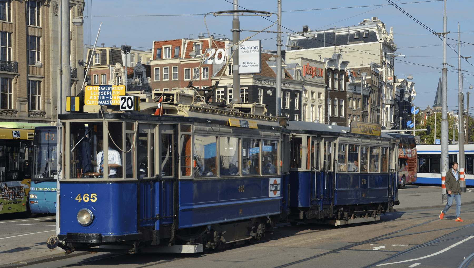 Krokusritten met museumtrams