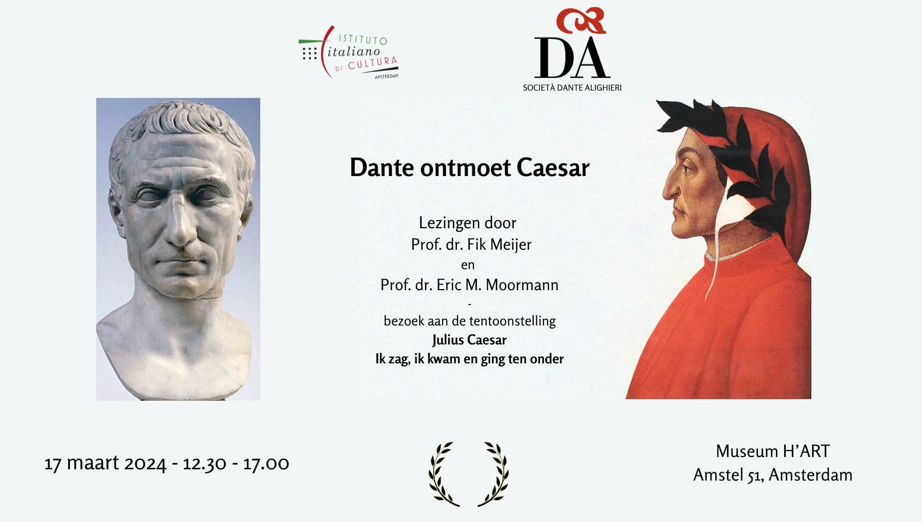 Dante ontmoet Caesar