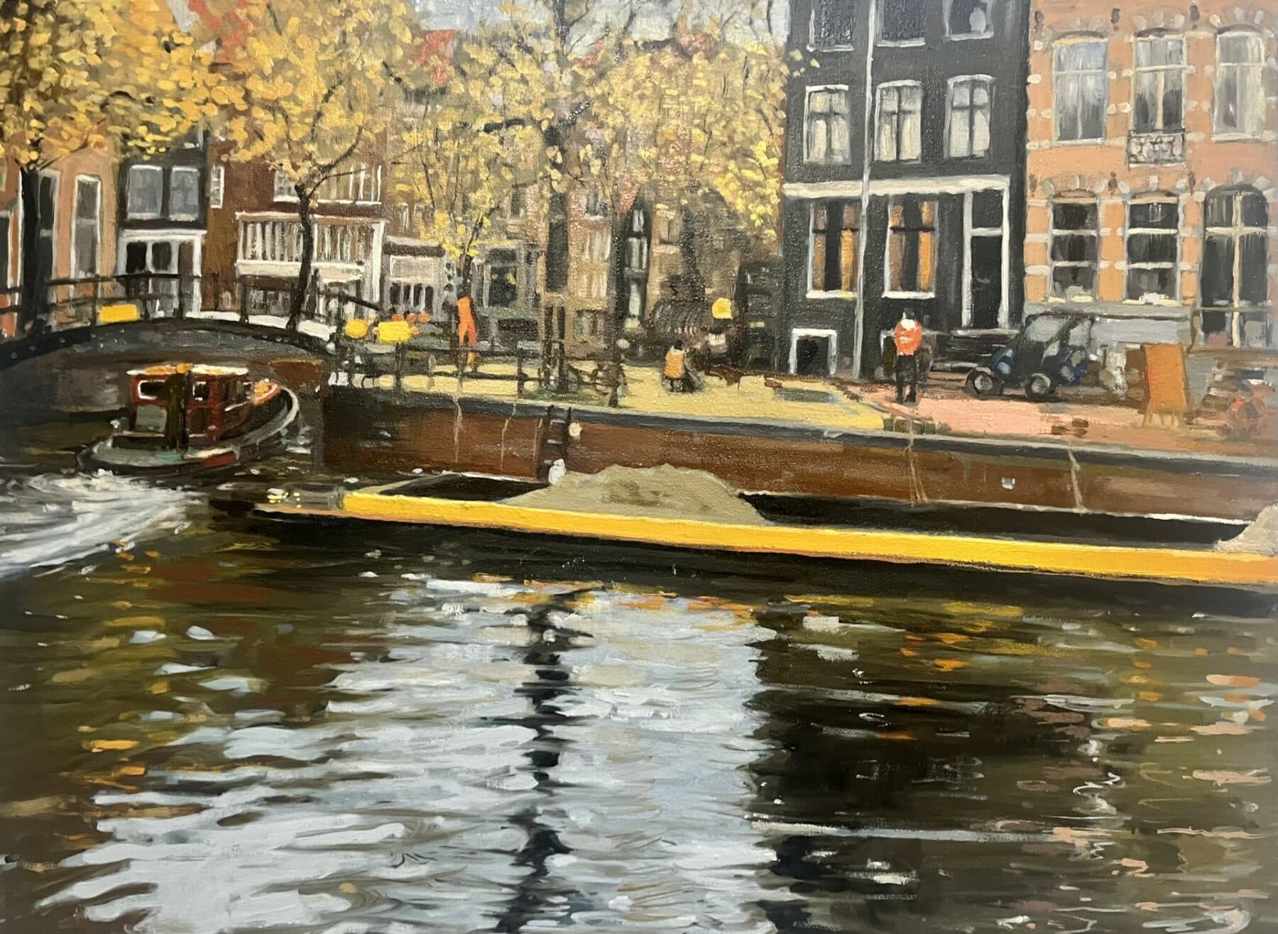 Schilderen met bruggen en kademuren