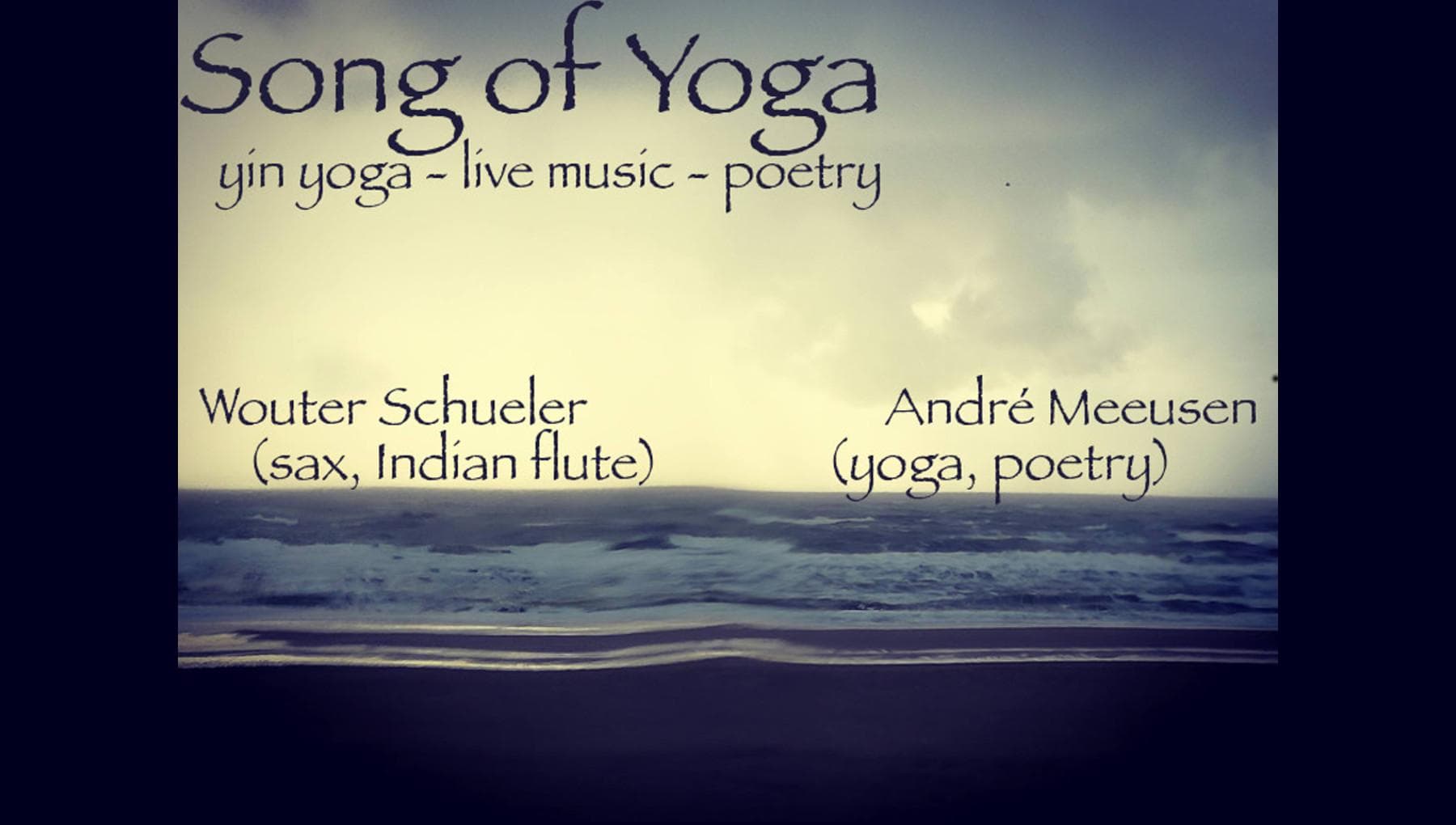 Yoga concert - live muziek, poëzie & yin yoga met Wouter Schueler