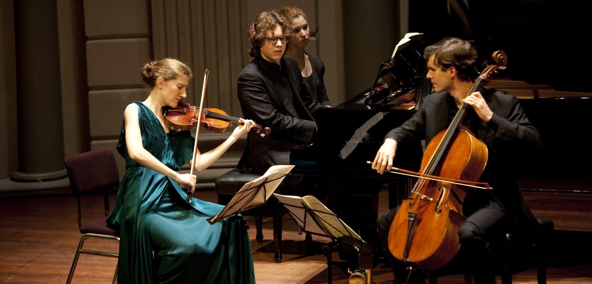 Van Baerle Trio plays Beethoven, Liszt and Saint-Saëns