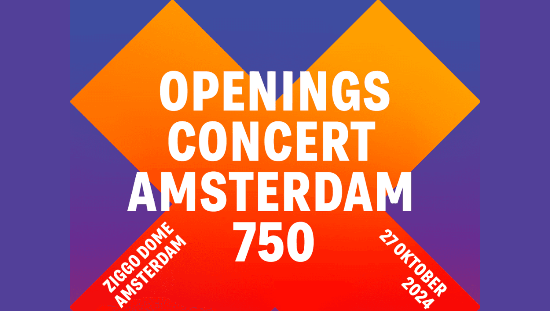 Opening Concert - Amsterdam 750