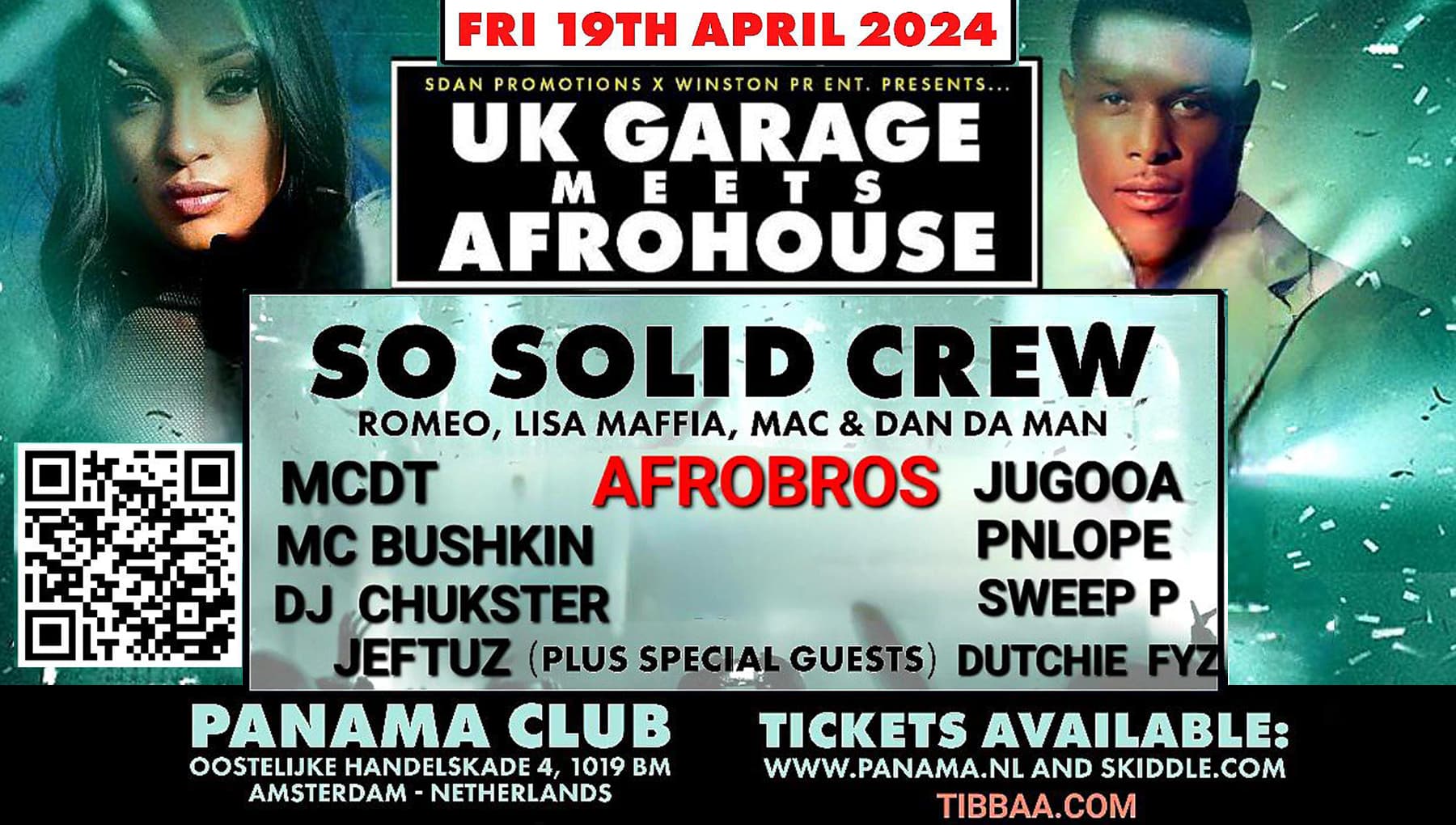 UK Garage meets Afrohouse met So Solid Crew en Afro Bros