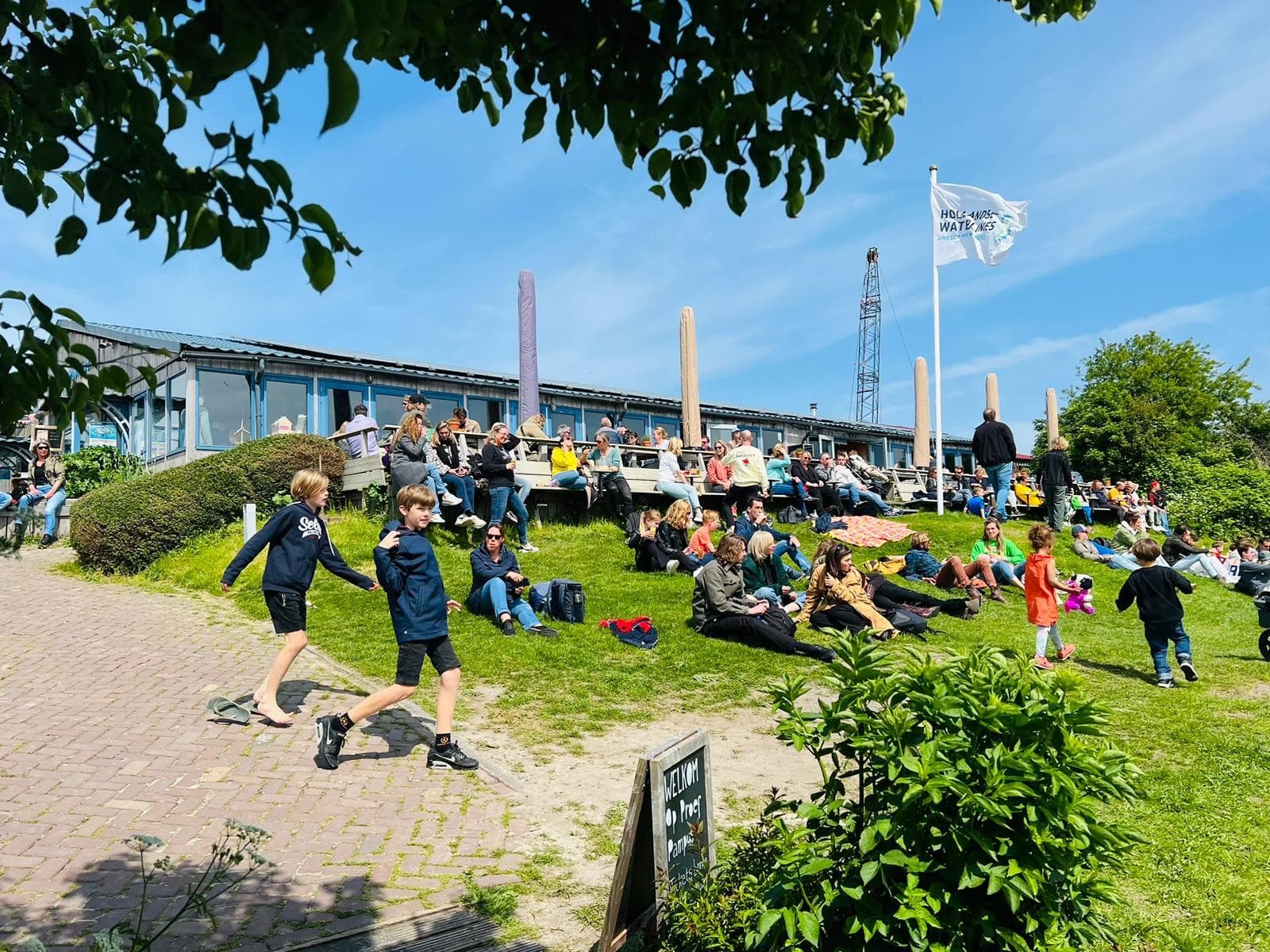 Proef Pampus op Forteiland Pampus