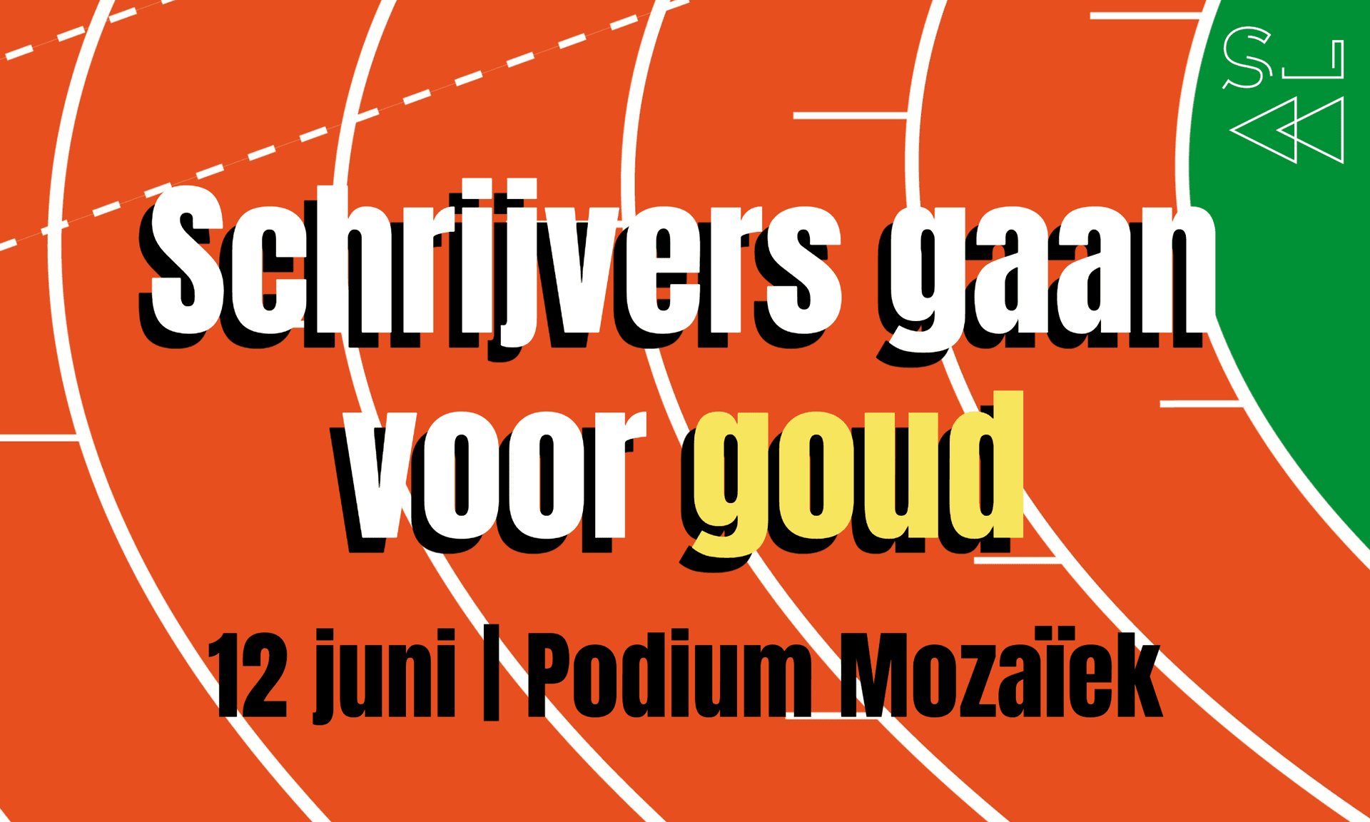 Schrijvers gaan voor goud!