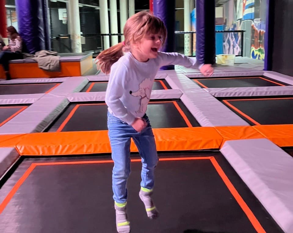 Trampoline Jumpen - MINIVROG (2 t/m 5 jaar)