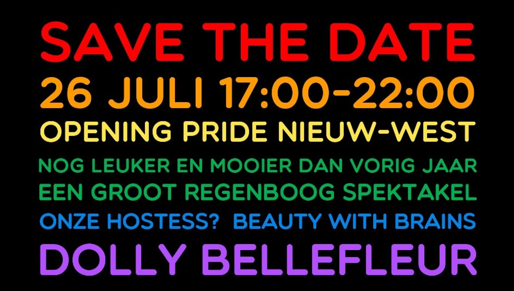 Opening Pride Nieuw-West