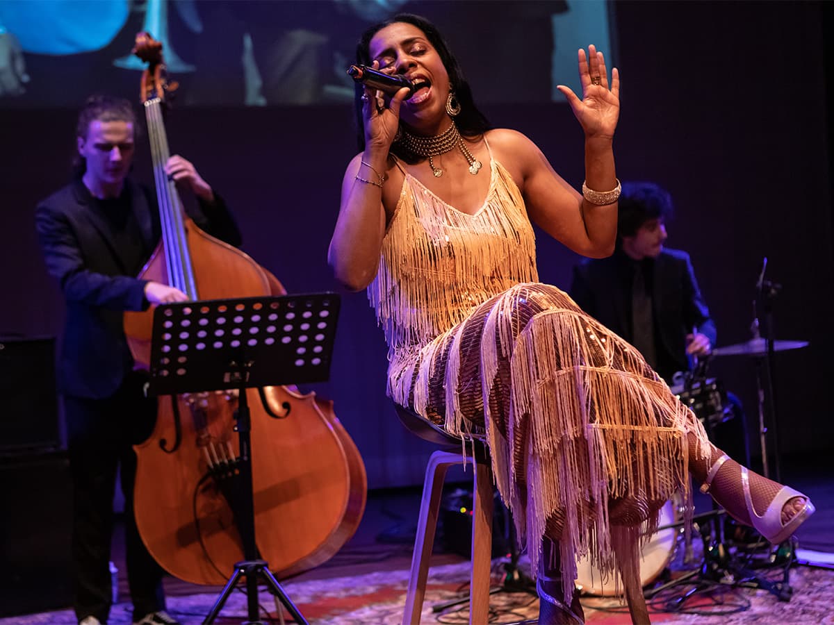 A tribute to Louis Armstrong & Ella Fitzgerald - ZOJazz Lounge | Graziëlla Hunsel