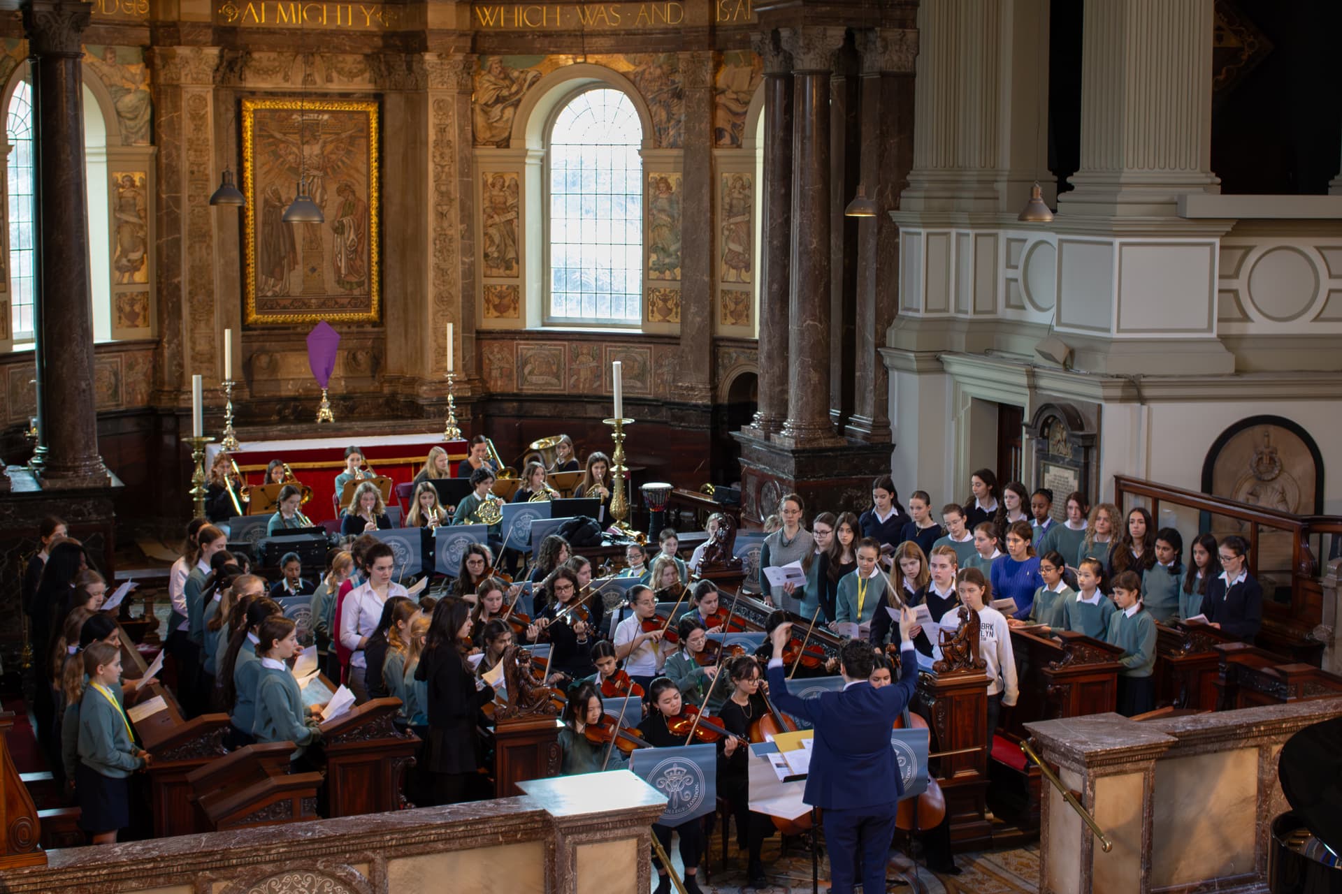 Queen's College, London Choir en Orchestra