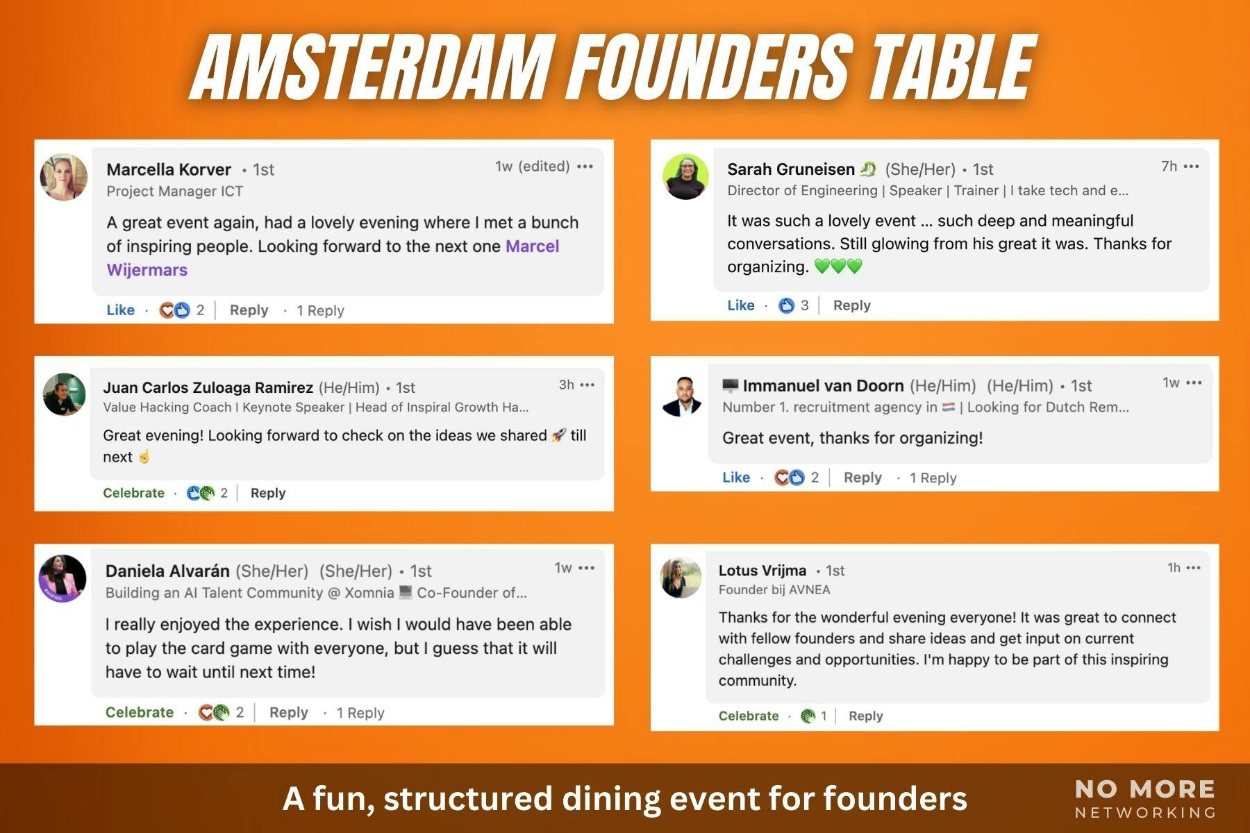 Amsterdam Founders Table