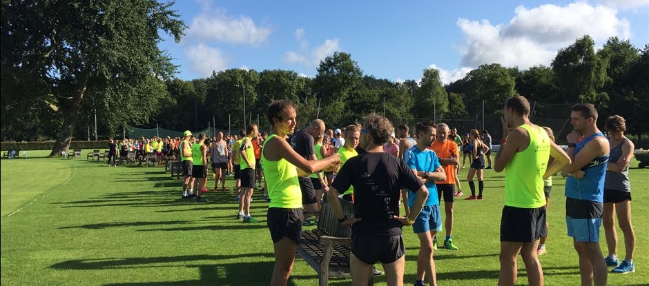 Trainingsloop voor de TCS Amsterdam Marathon (20km)