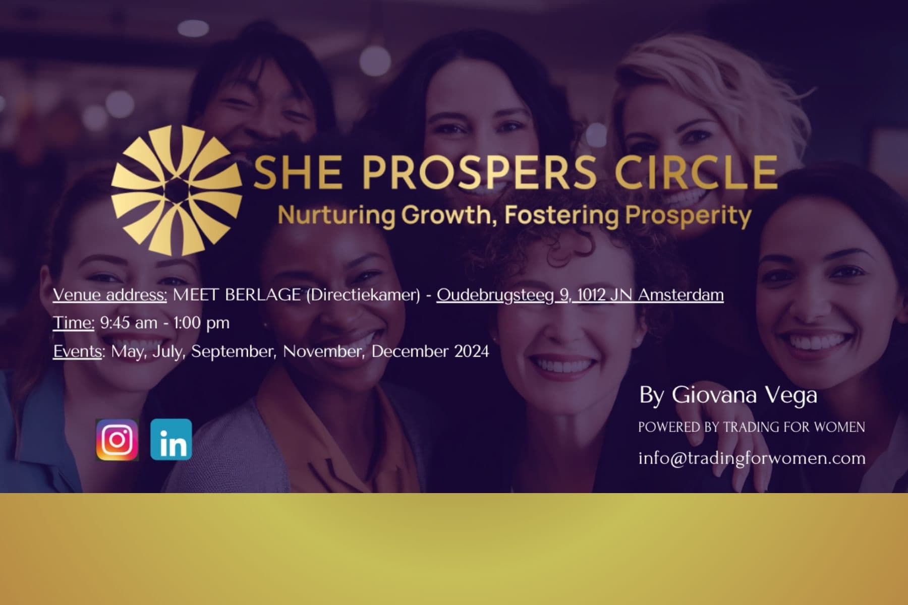 SHE PROSPERS CIRCLE - NETWORKING EVENT FOR WOMEN