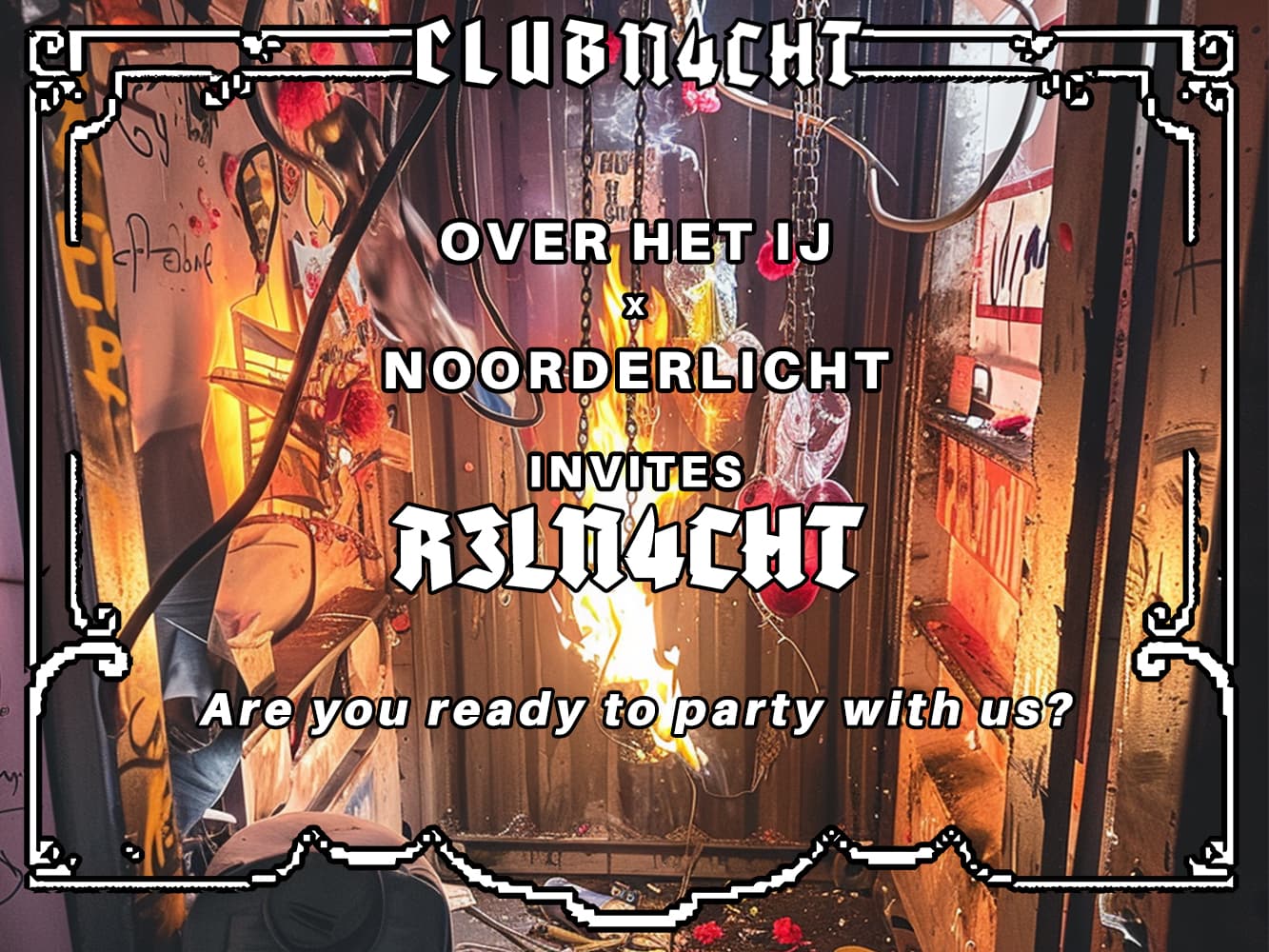 Clubnacht: Over het IJ X Noorderlicht invites R3LN4CHT