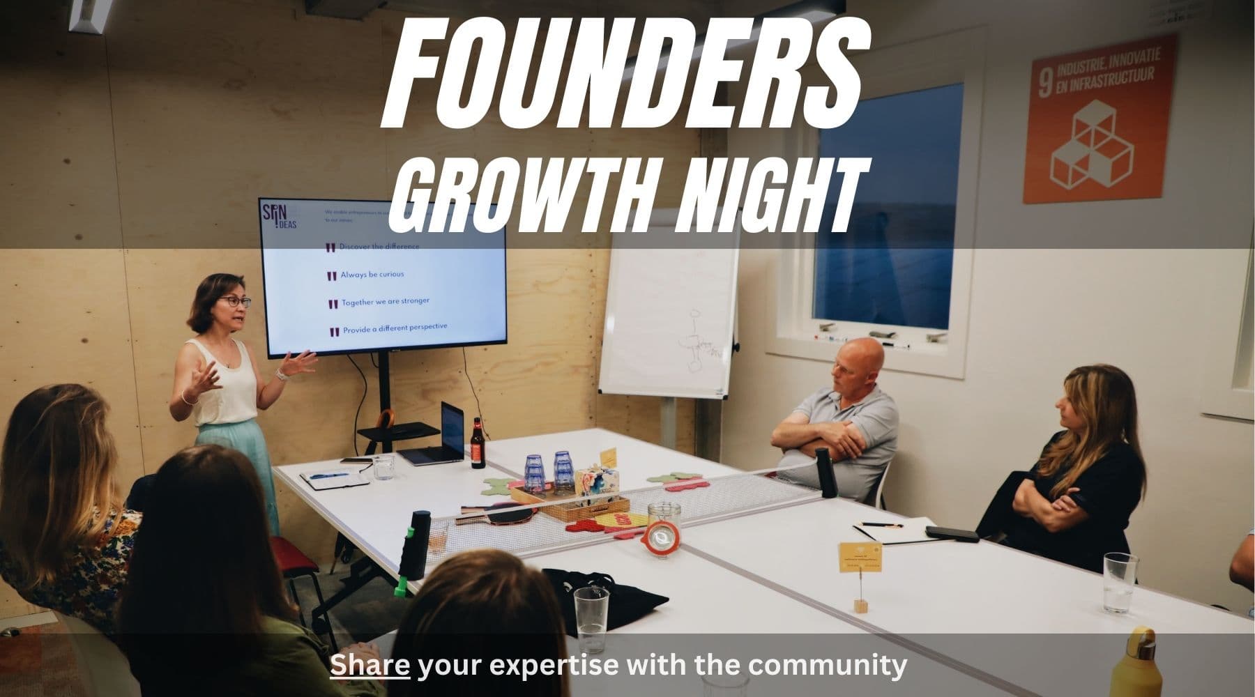 Founders Growth Night | Connect with Founders, Get Inspired, Grow