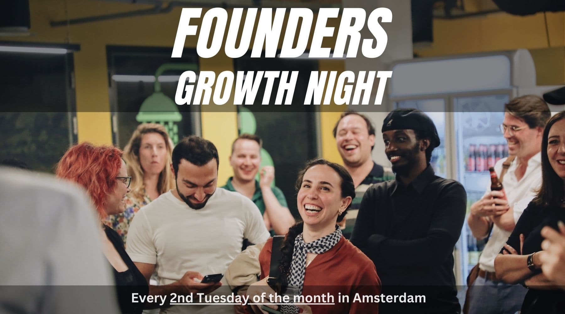 Founders Growth Night | Connect with Founders, Get Inspired, Grow