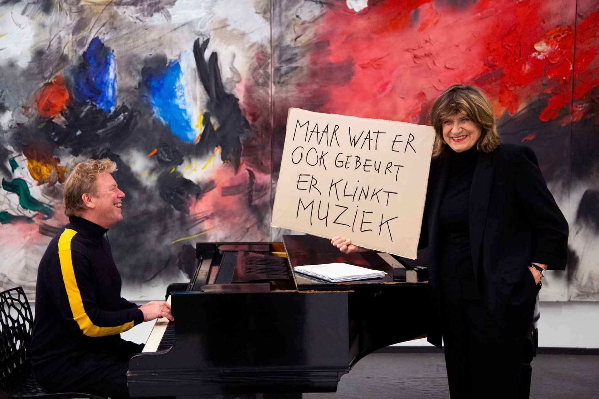 Maar wat er ook gebeurt, er klinkt muziek in Griffioen