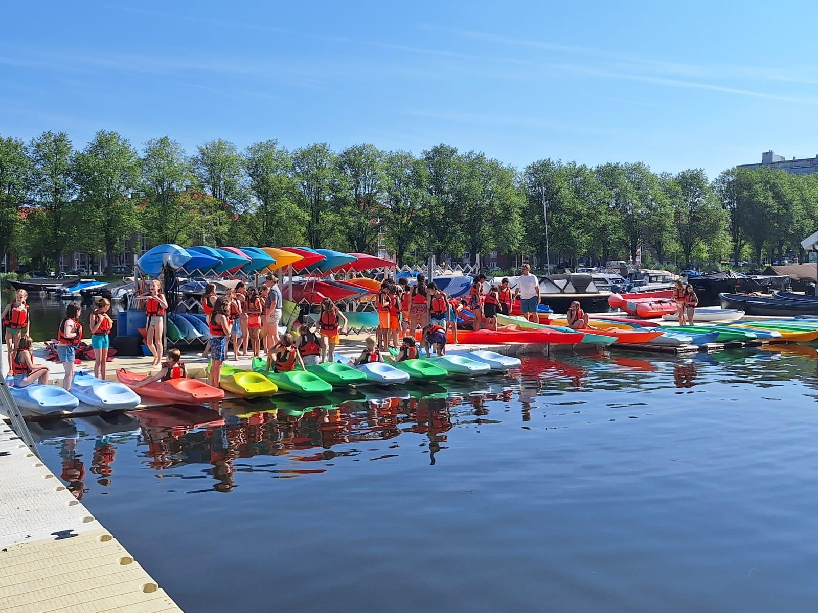 Kayaking and canoeing on the Sloterplas (7+)