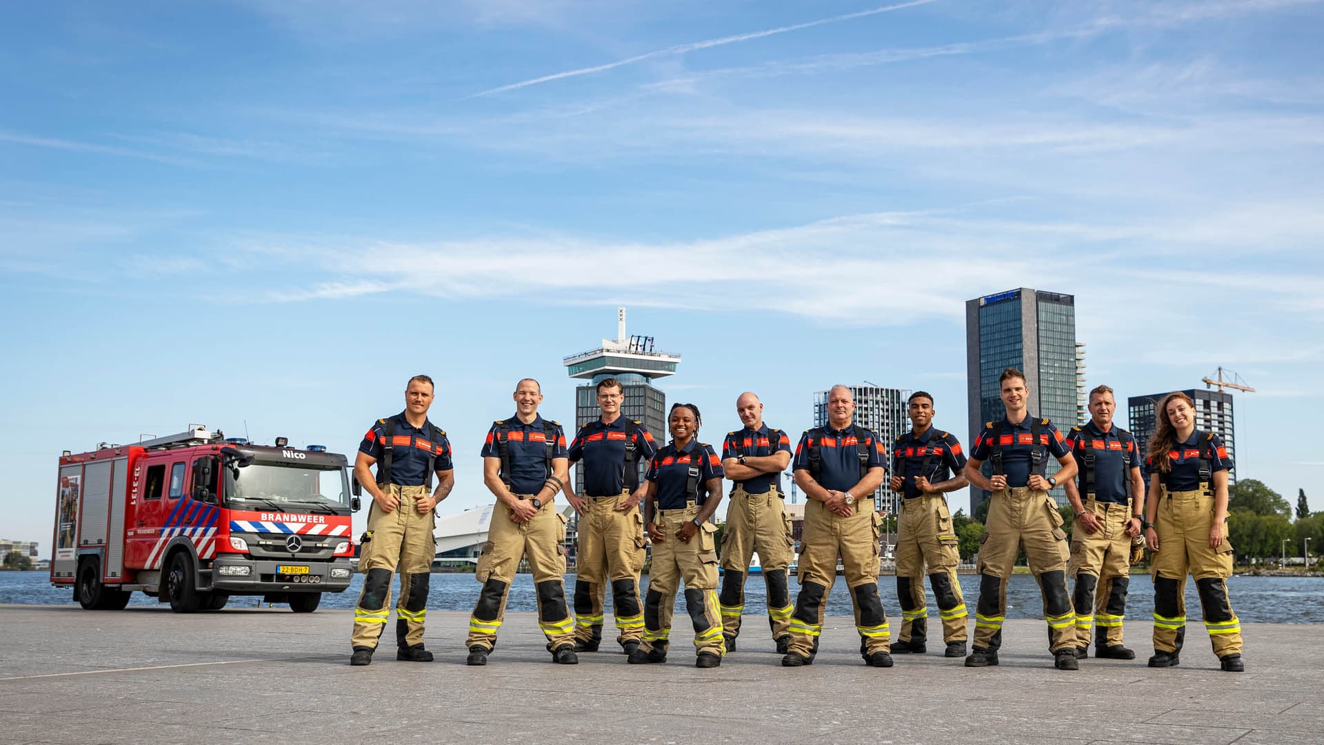 Viering 150 jaar Brandweer Amsterdam-Amstelland