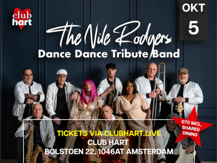 De Nile Rodgers Dance Dance Tributeband