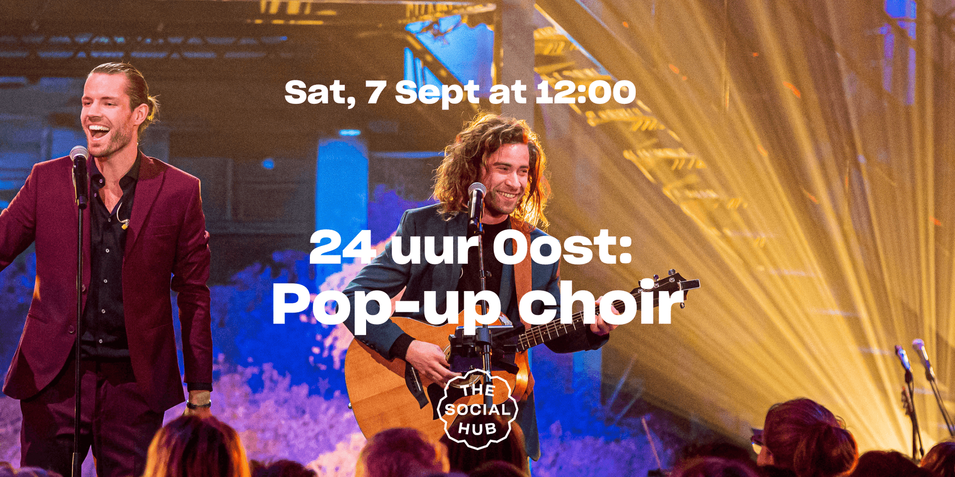 Sing-along-feest met het Popup Choir