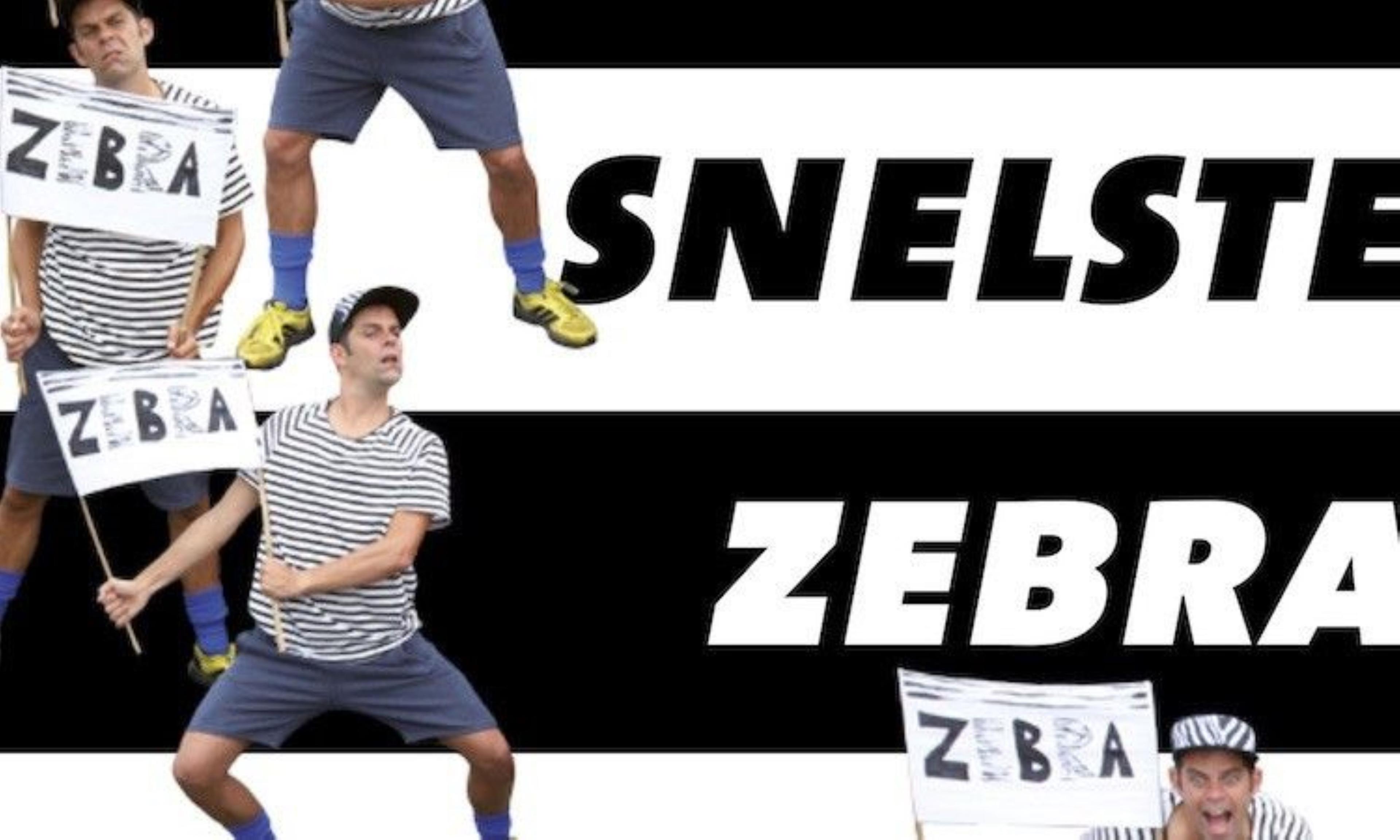 De Snelste Zebra van de Wereld (4+)