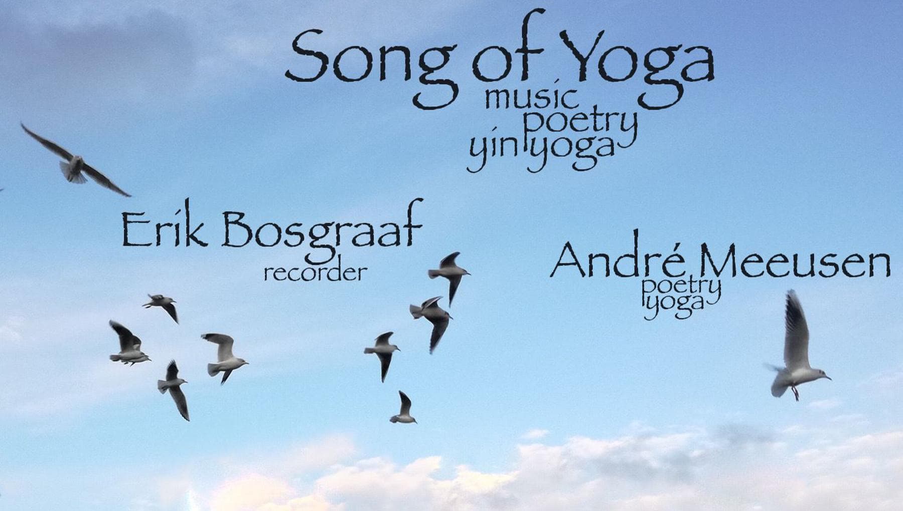 Yogaconcert | live muziek, poëzie & yin yoga met Erik Bosgraaf