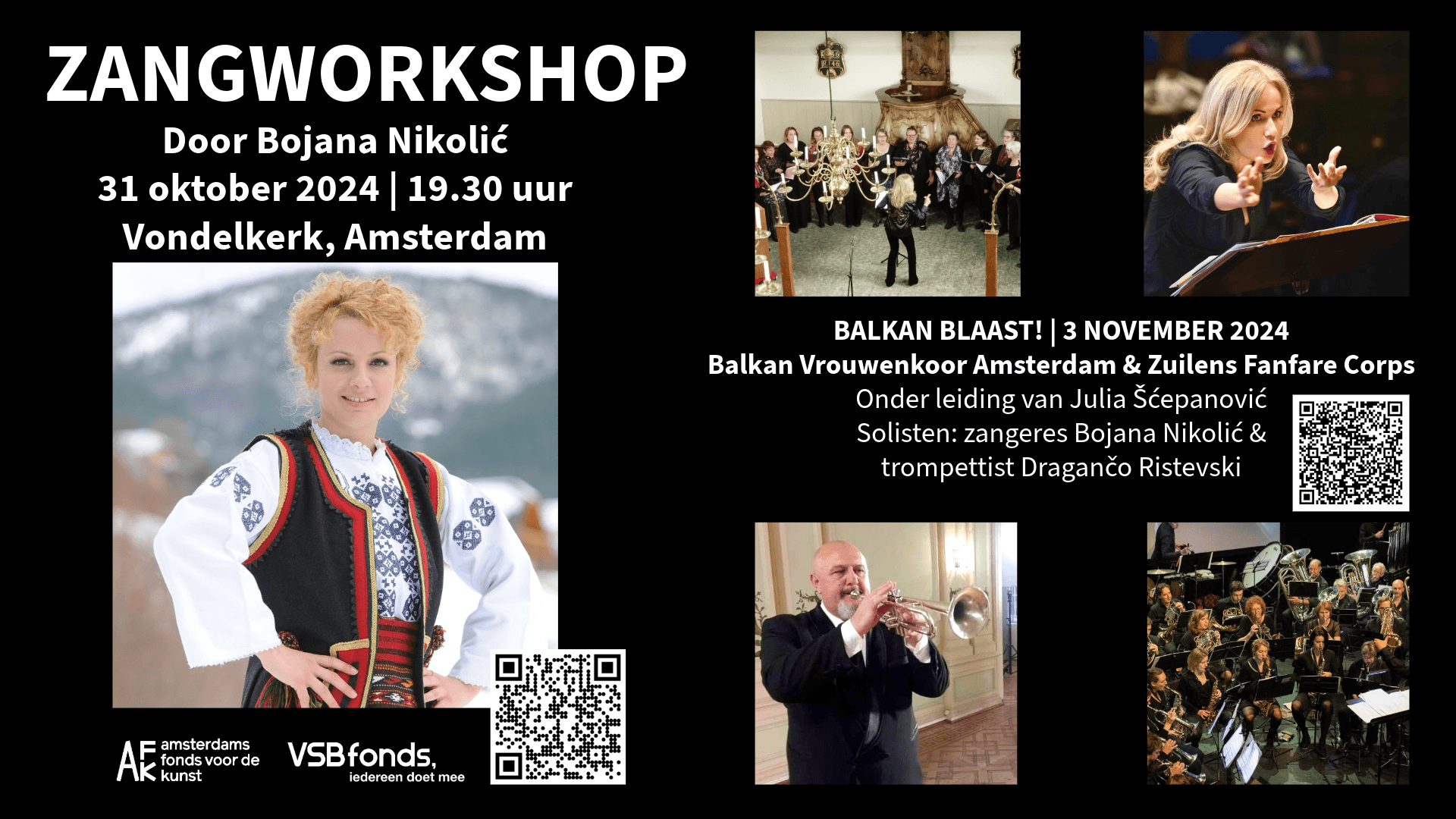 Zangworkshop Balkanmuziek