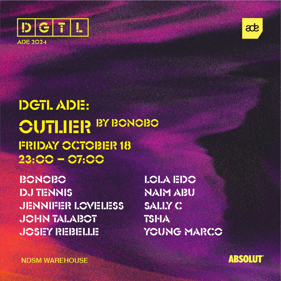 ADE: DGTL 2024: Outlier by Bonobo