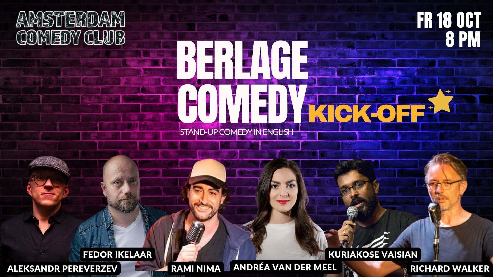 Berlage Comedy | Kick Off!