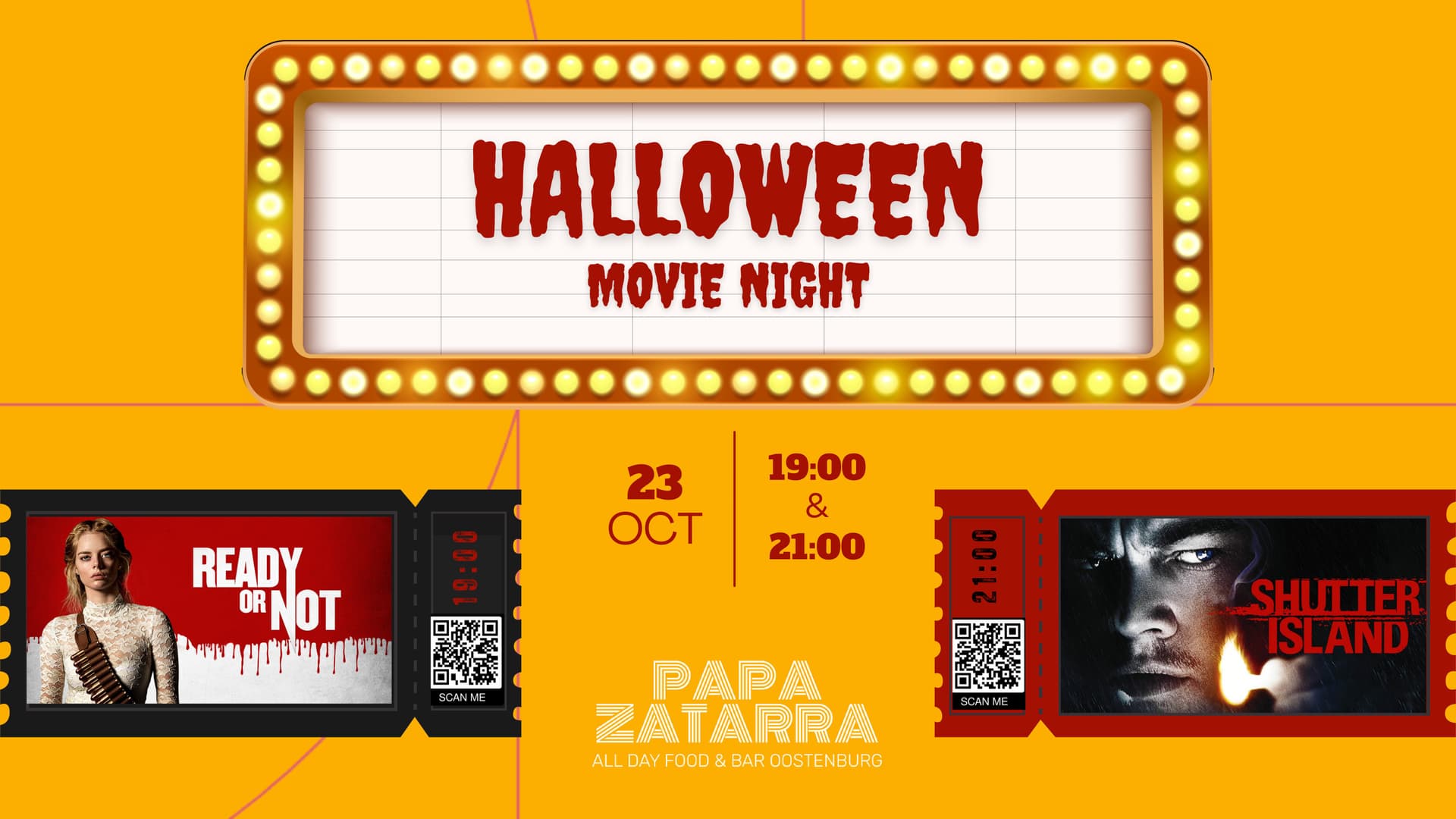 Halloween Movie Night