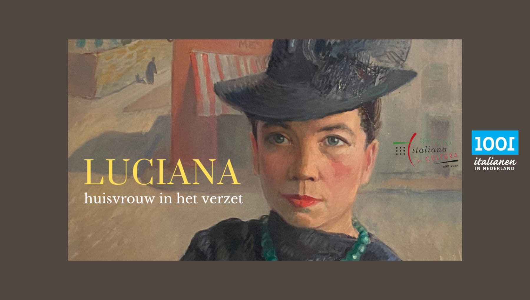 Pop-up expositie: Luciana, huisvrouw in het verzet