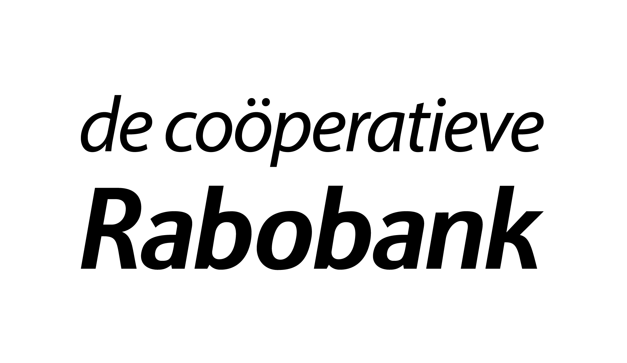 Logo coöperatieve Rabobank