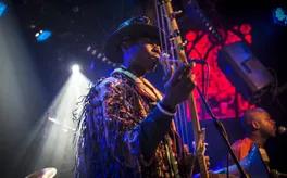 Amsterdam, The Netherlands - February 17, 2016: concert of african band BKO Quintet at Paradiso Bitterzoet concert hall.
365708507
Amsterdam, The Netherlands - February 17, 2016: concert of african band BKO Quintet at Paradiso Bitterzoet concert hall.