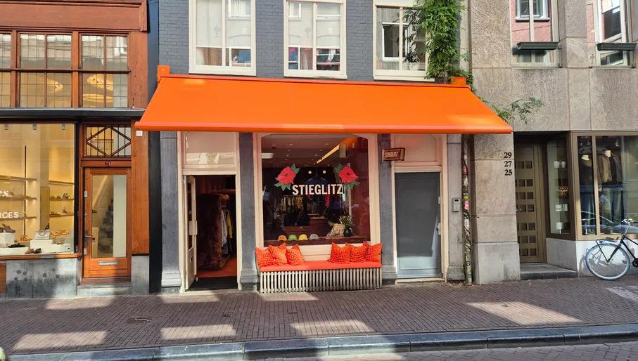 Exterior of Stieglitz fashion store