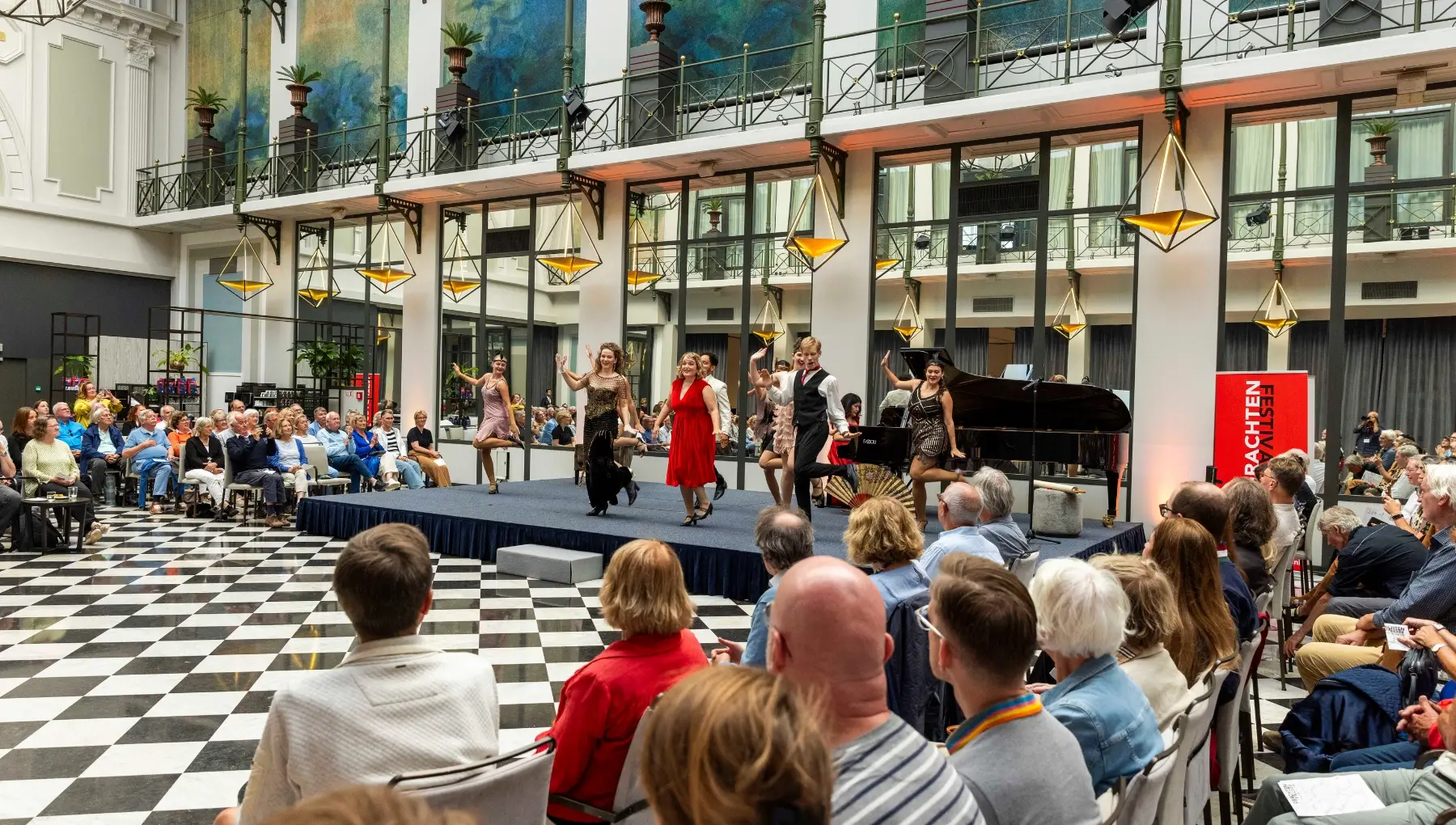 Grachtenfestival 2024 Operette Salon; Krasnapolsky