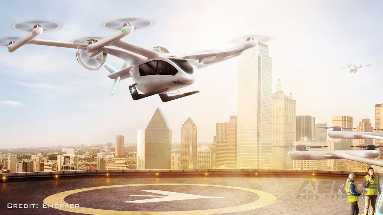 Aero-TV: EmbraerX’S eVTOL - Staking a Claim on the Future of Urban Air Mobility - Video thumbnail
