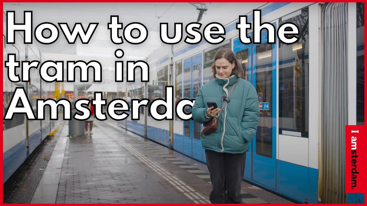 Using the tram in Amsterdam - Video thumbnail