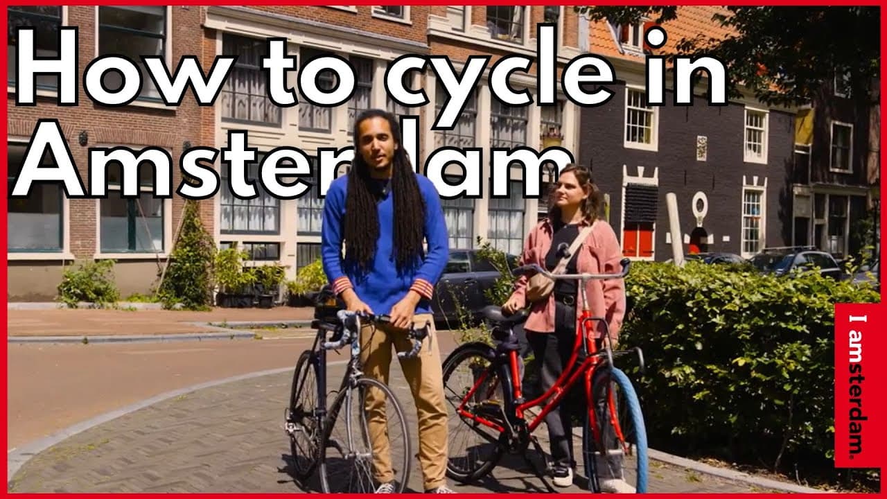 Cycling in Amsterdam - Video thumbnail