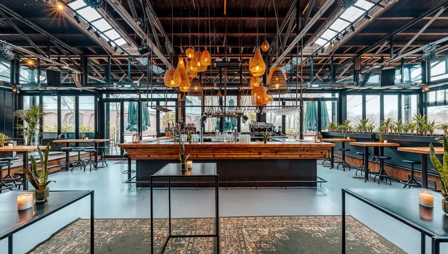 Interior of Westweelde club in Westerpark