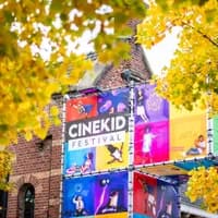 Cinekid film festival for children at Westergas in Westerpark.
