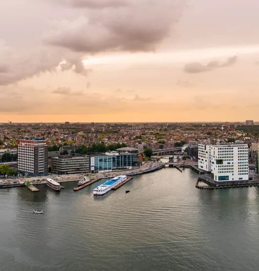 view from ADAM toren