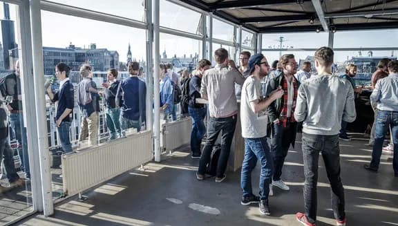 group of young startup founders