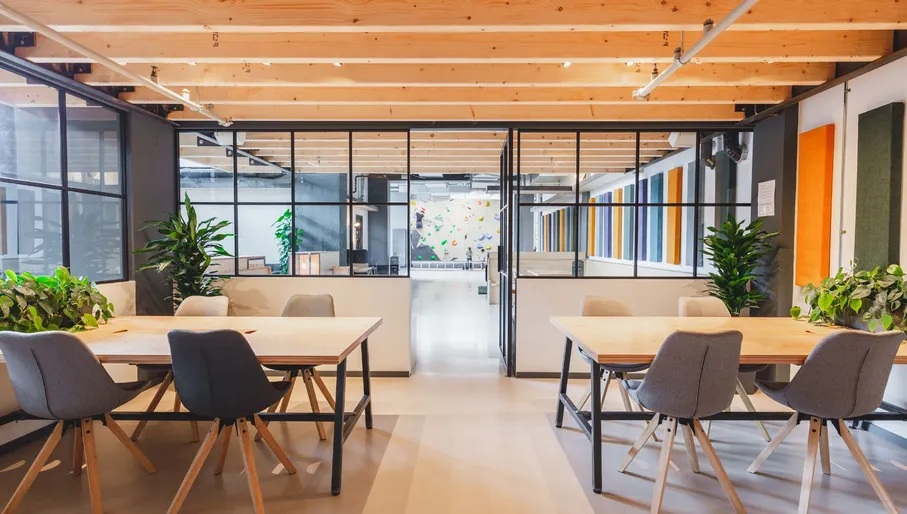 Workplace and boulderhal