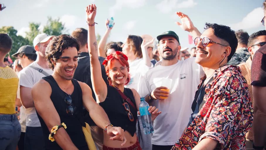 People dancing at Tropikali Festival 2024.