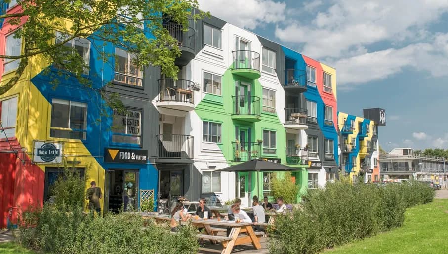 Terrace at Oma Ietje Heesterveld