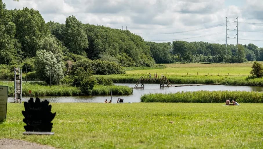 Spaarnwoude recreation area kids adventure course