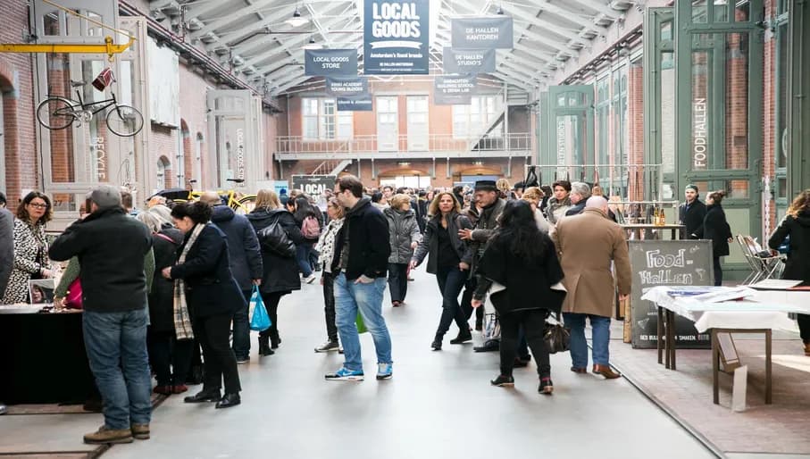 24H West 2017 De Hallen Maker Market shopping